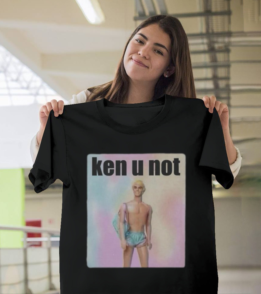 Ken U Not Barbie Doll Image Vintage Look T-Shirt
