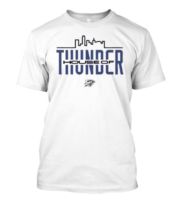 House Of Thunder OKC Thunder Skyline T-Shirt