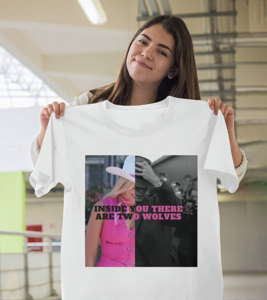 Inside You There Are Two Wolves Barbie Oppenheimer Comfort Colors T-Shirt