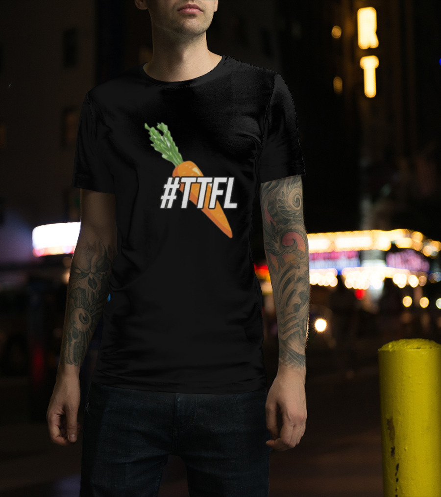 Trash Talk Carotte Hashtag TTFL Carrot T-Shirt