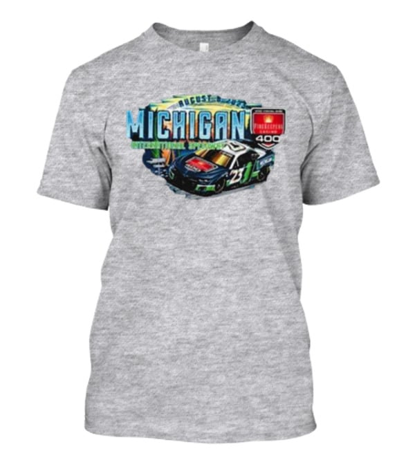 August Michigan International Speedway FireKeepers Casino 400 Race Car 23 T-Shirt