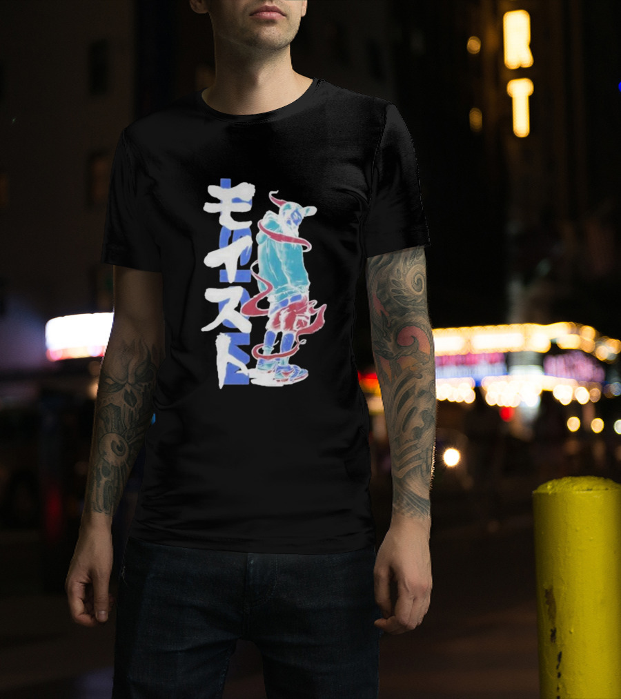 Moist Anime Japanese Style Vibrant Character T-Shirt