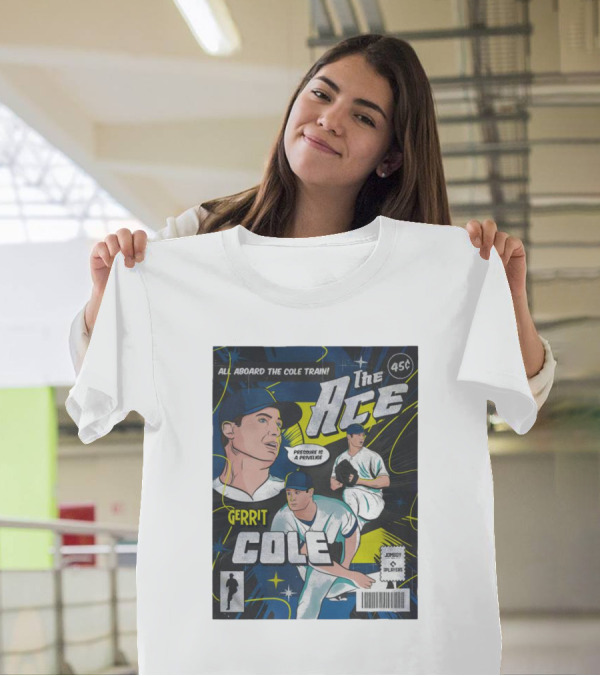All Aboard The Cole Train The Ace Gerrit Cole Comic Cover 45c Pitcher's Privilege T-Shirt