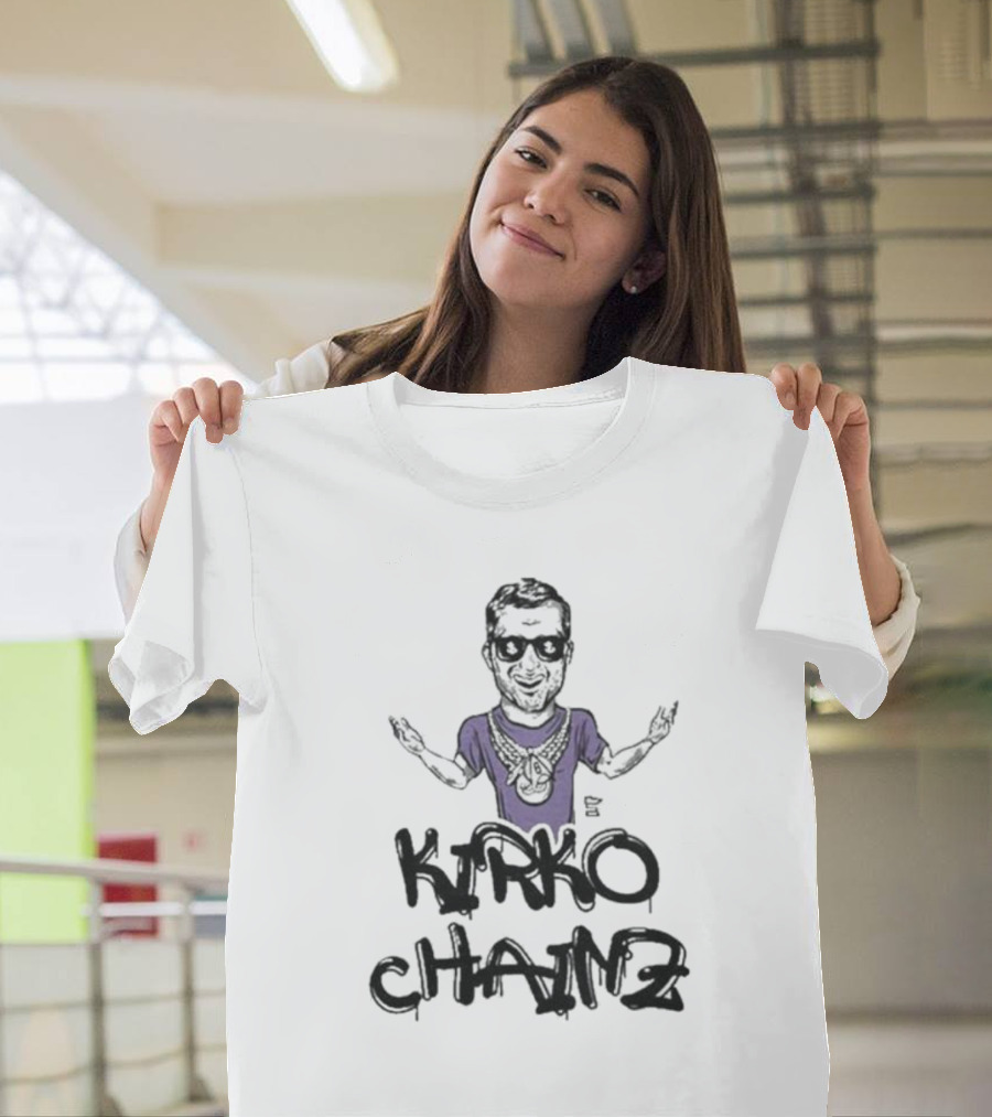 Minnesota Kirko Chainz Boy Wearing Sunglasses T-Shirt