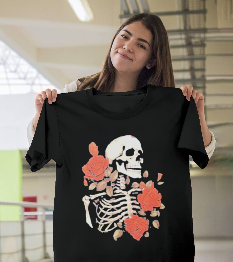 Grateful Dead Skeleton Roses T-Shirt