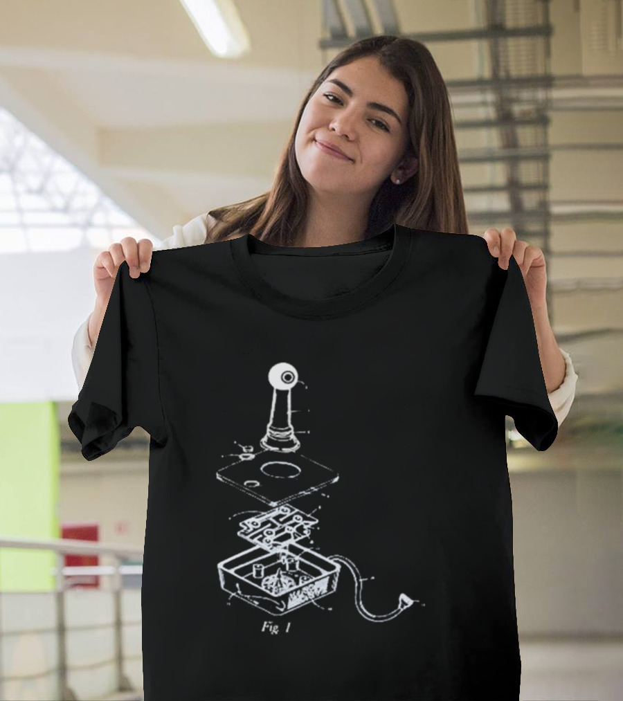 Hardshoppes Joy Stick Figure 1 Diagram T-Shirt