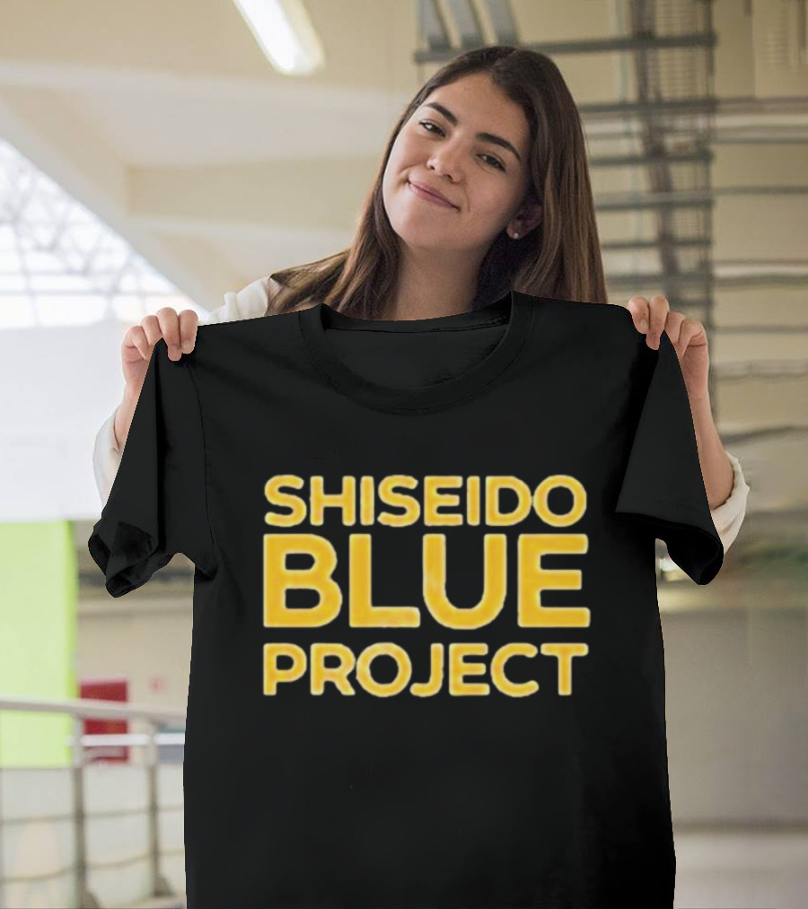 SHISEIDO BLUE PROJECT Protecting Oceans Initiatives T-Shirt