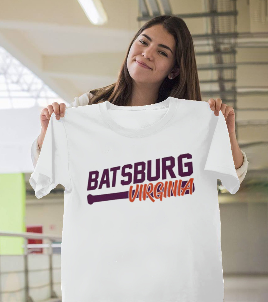 Batsburg Virginia Baseball Bat T-Shirt
