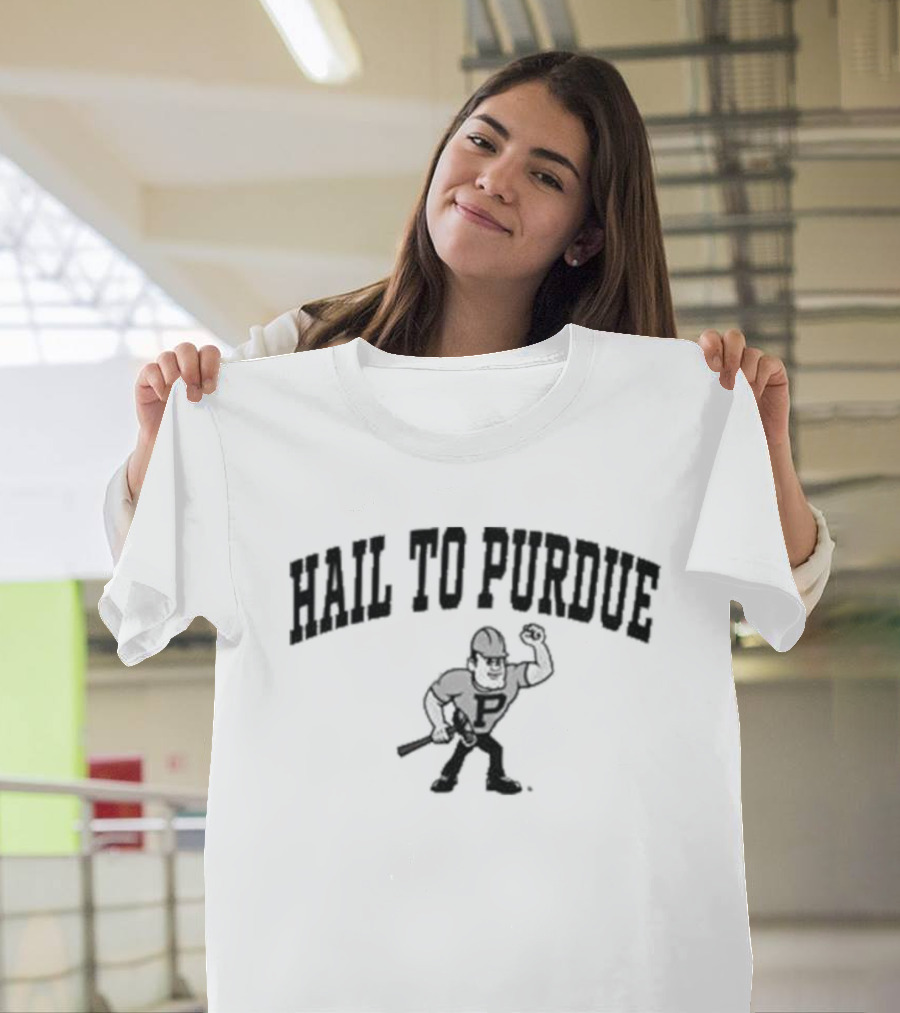 Hail To Purdue Vintage Pete Mascot T-Shirt
