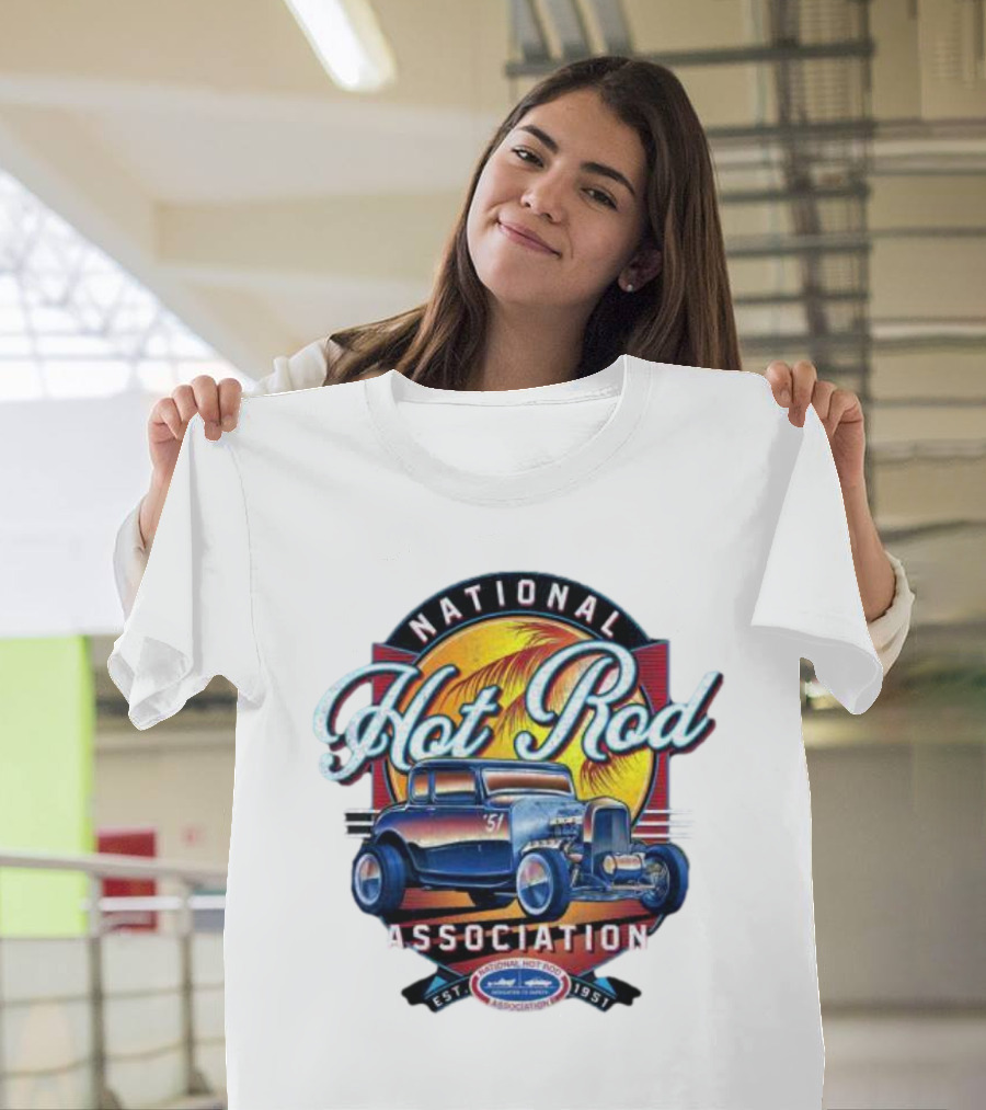 National Hot Rod Association Est 1951 Vintage Car 51 T-Shirt