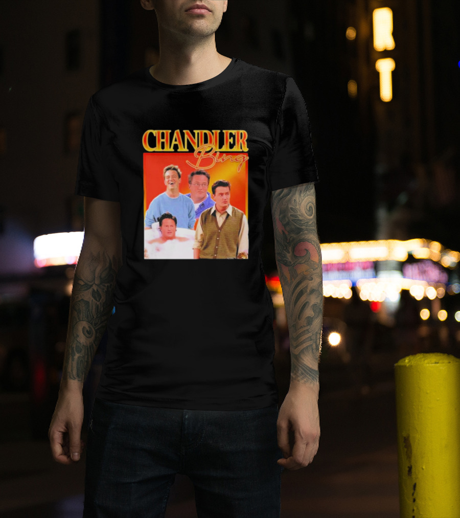 Chandler Bing Maddness Shop Homage T-Shirt
