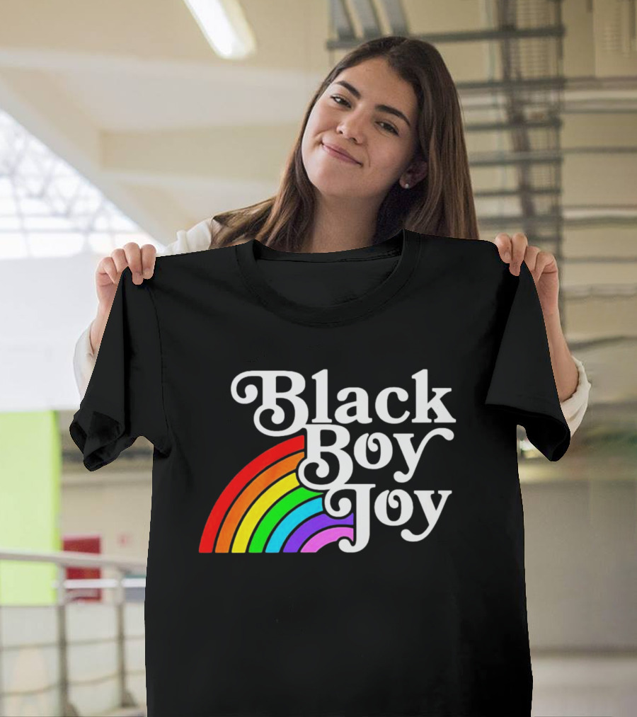 Whitley Gilbert Black Boy Joy Rainbow T-Shirt