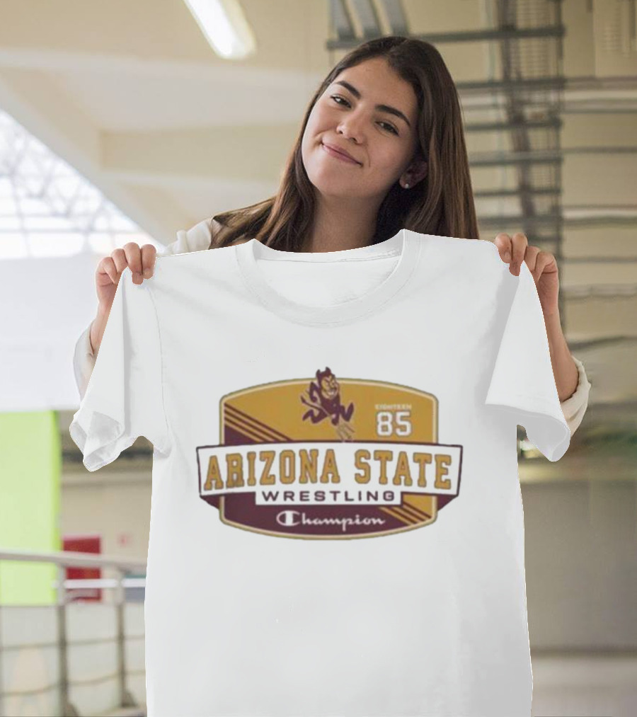 Arizona State Wrestling Established 85 Champion Sun Devils T-Shirt