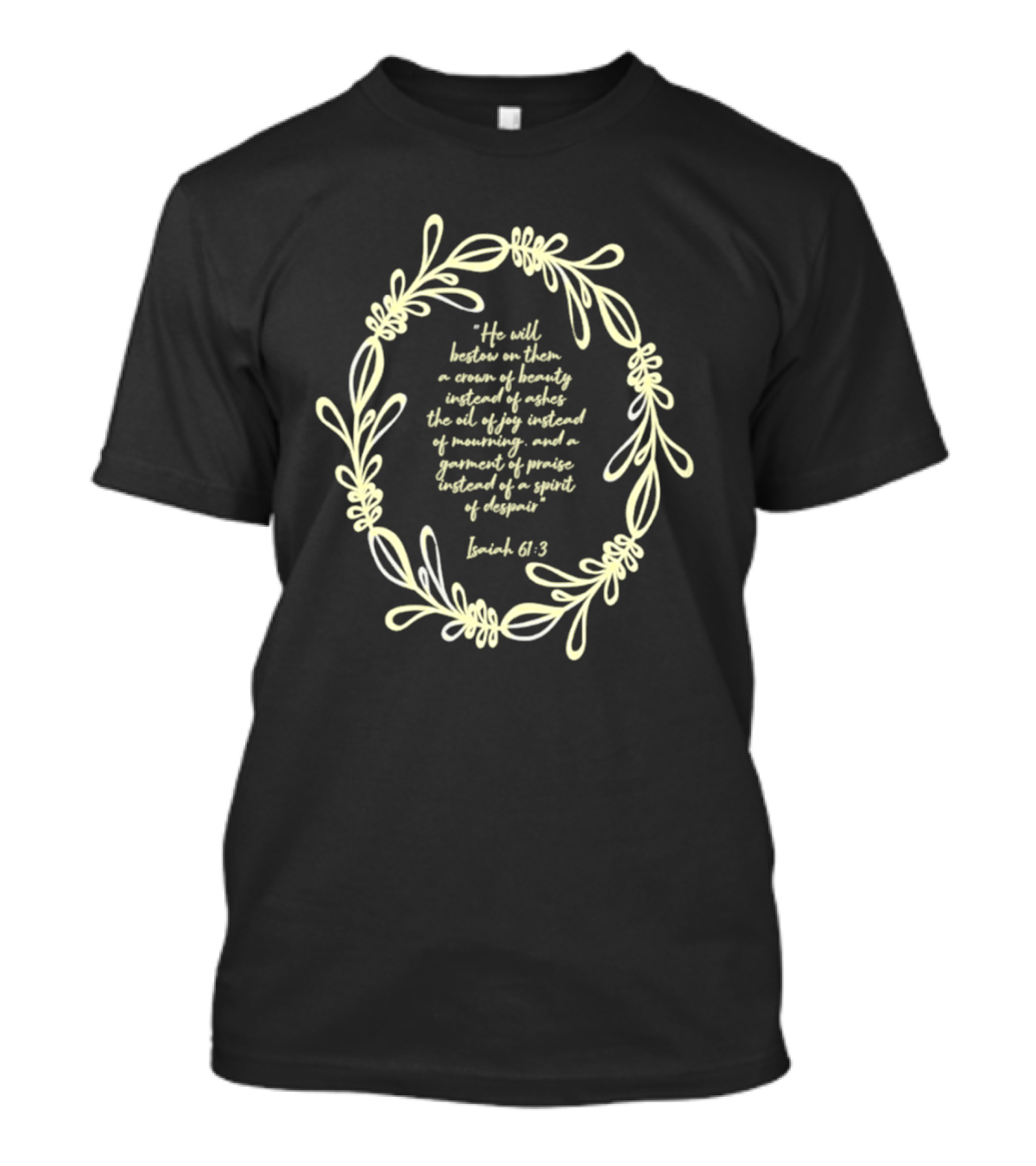 Maui Strong Fundraiser Wildfire Relief Support Hawaii Fire Victims Isaiah 61:3 T-Shirt