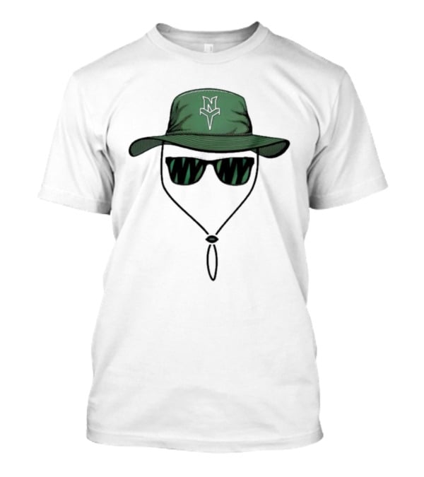 Gilligan Hat And Sunglasses With Green NY Mystics T-Shirt