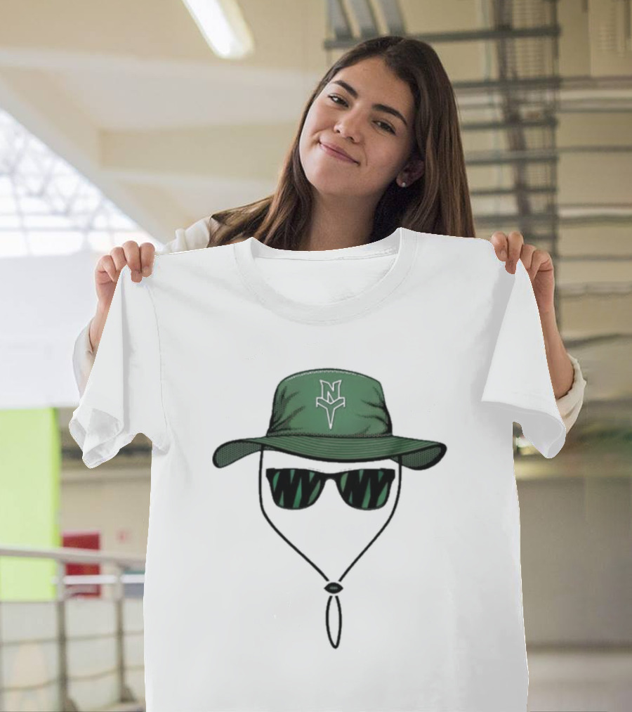 Gilligan Hat And Sunglasses With Green NY Mystics T-Shirt
