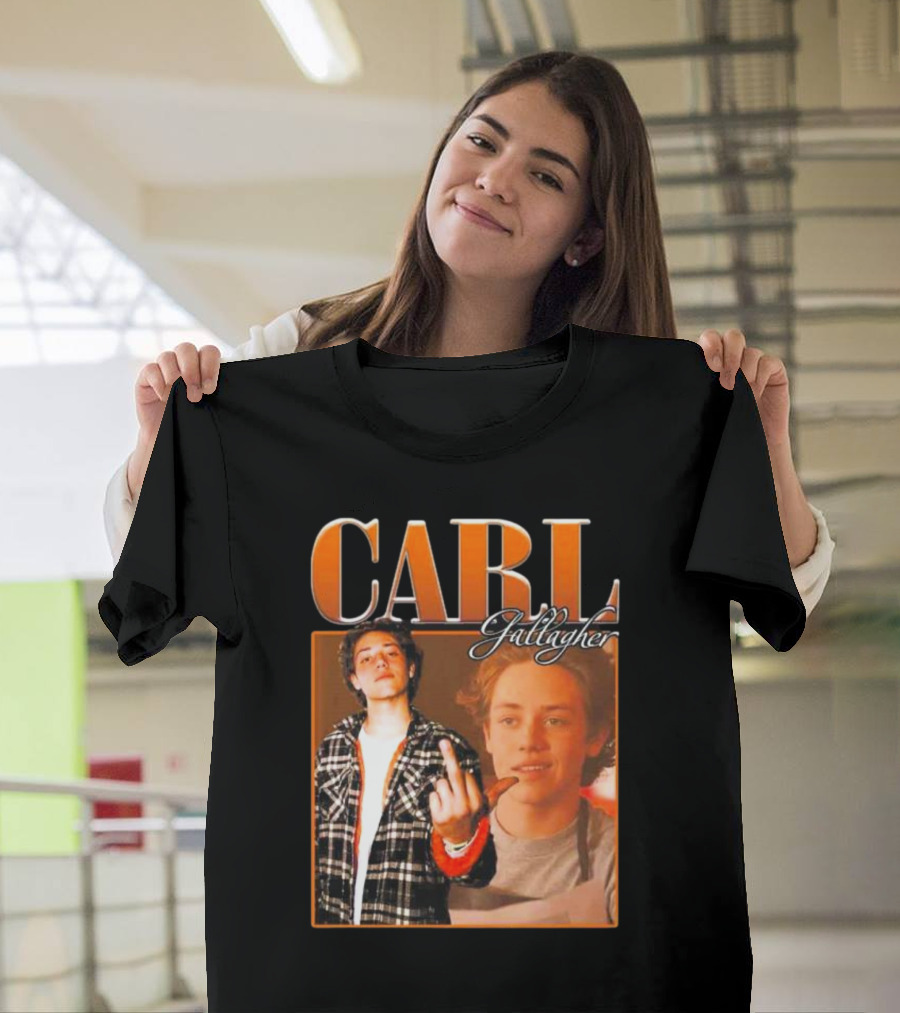 Carl Gallagher Shameless Character Image Collection T-Shirt