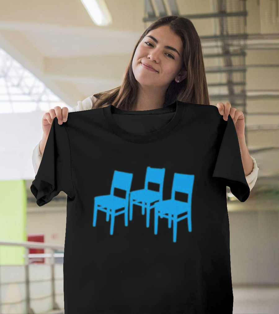 Rylee's Evil Blue Chairs Trio T-Shirt