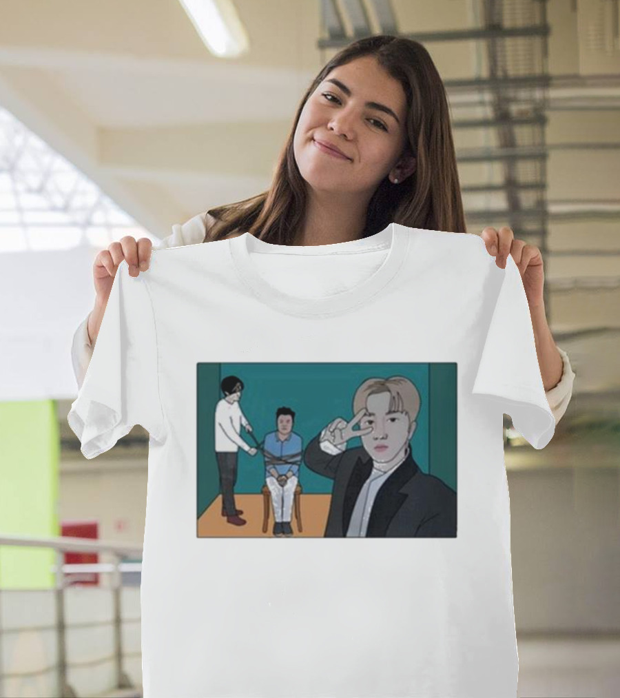 Prompt JYP Seungmin Changbin Stray Kids Stans T-Shirt