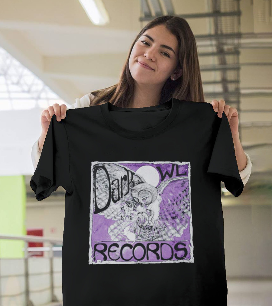 Dark Owl Records Purple Winged Owl T-Shirt