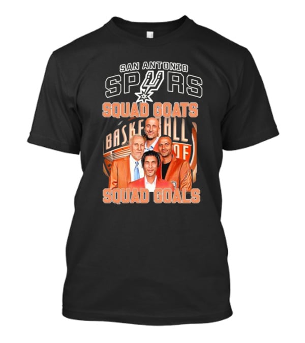 San Antonio Spurs Basketball Squad Goats Squad Goals T-Shirt