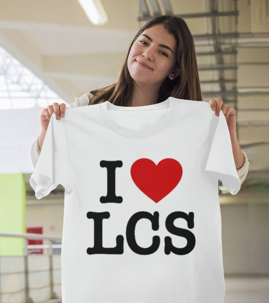 I Love LCS Classic Heart T-Shirt