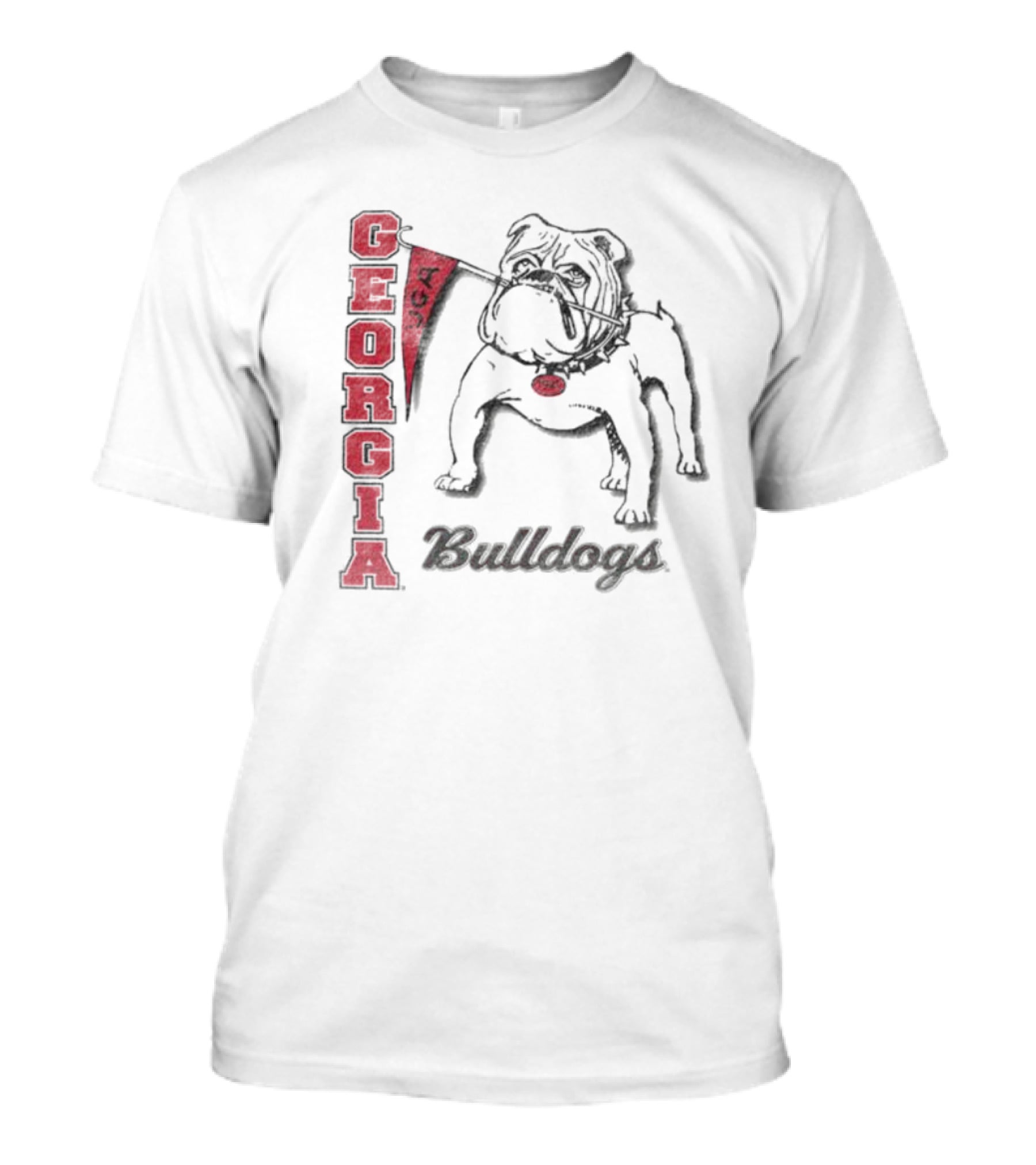 Georgia Bulldogs Vintage '47 Franklin Phase Out Retro Graphics T-Shirt