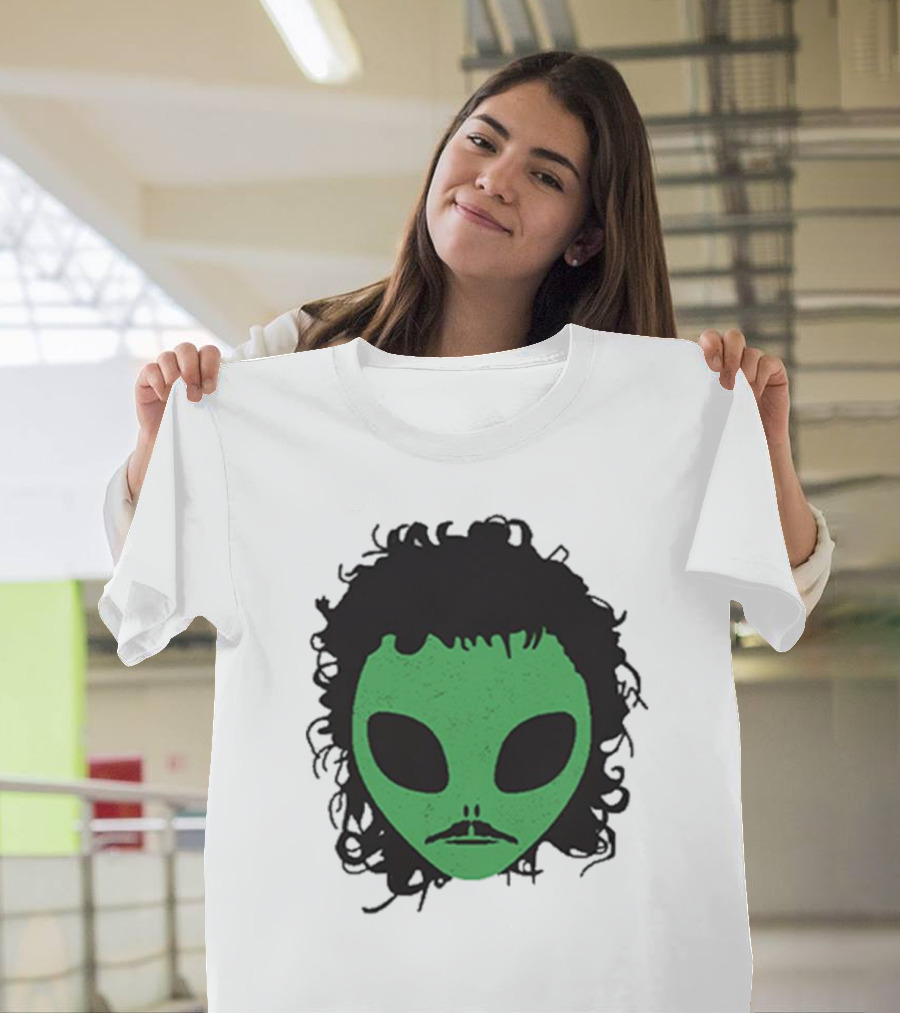 kurtistown kurtis conner alien face merch T-Shirt