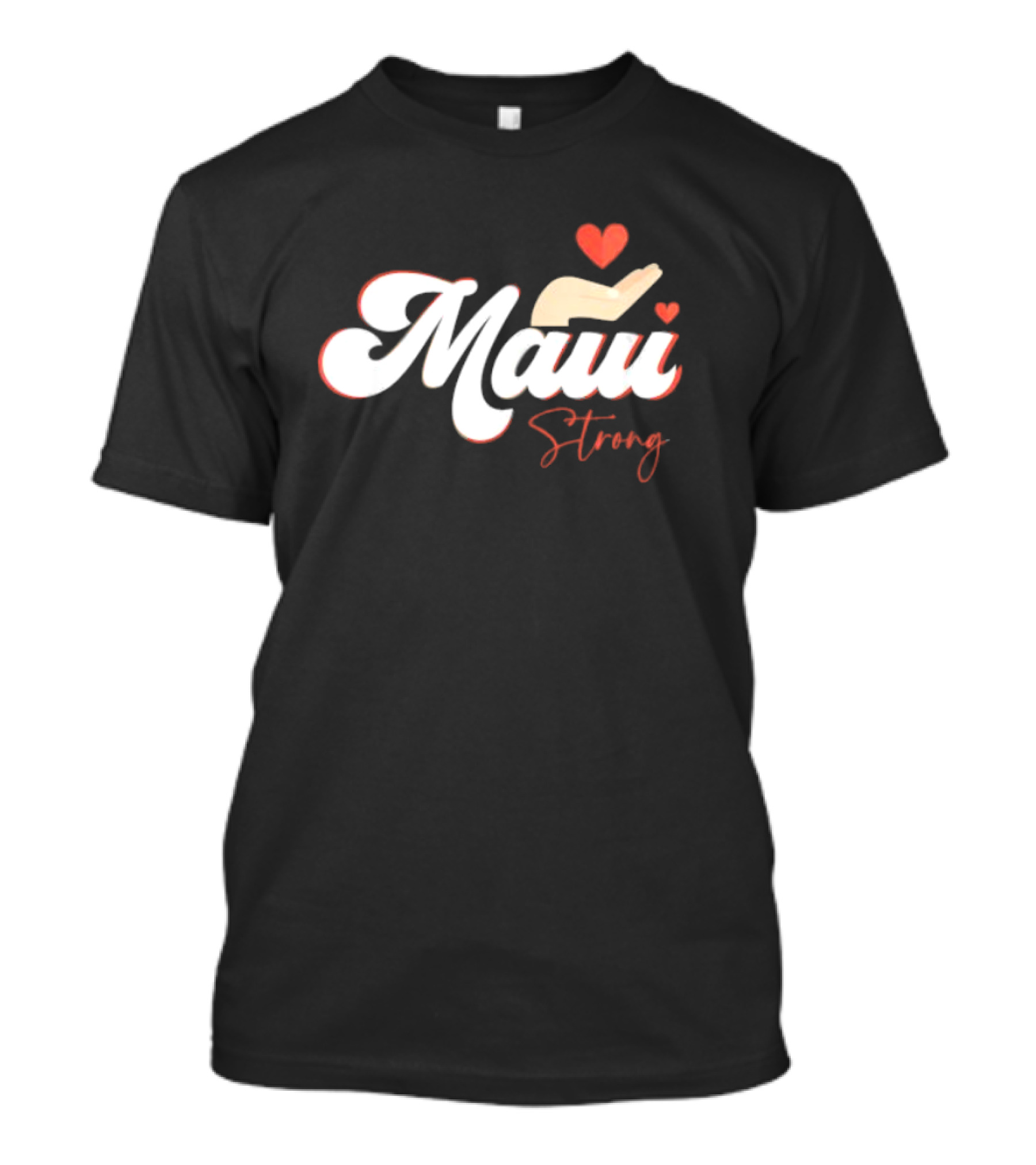 Maui Strong Vintage Hawaii Island I Love Hawaii T-Shirt