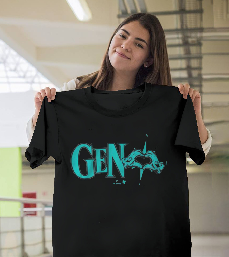 Eugenio Suarez Geno Love Seattle Mariners Baseball Heart T-Shirt