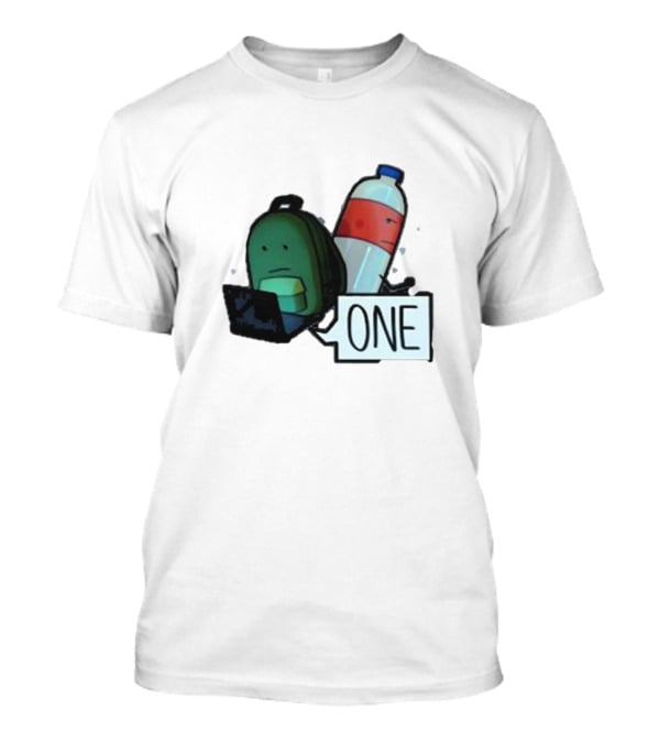 ONE Mystery Solvers Backpack And Bottle T-Shirt