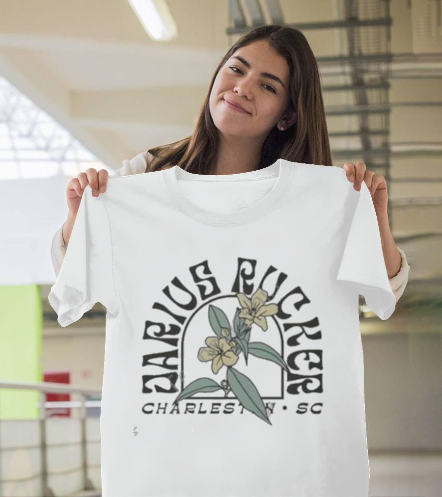 Fagus River Charleston SC Floral Blossoms T-Shirt
