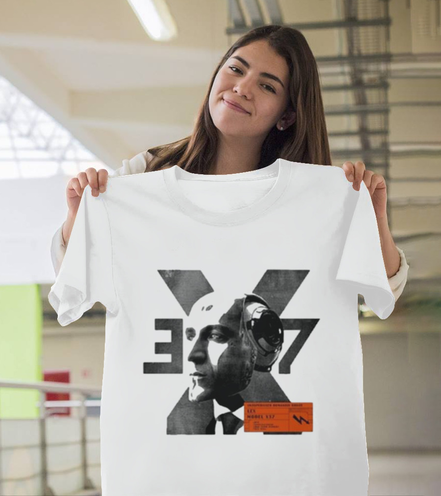 Humanoid Robot Lex Experimental Mechanism Series Model 537 T-Shirt