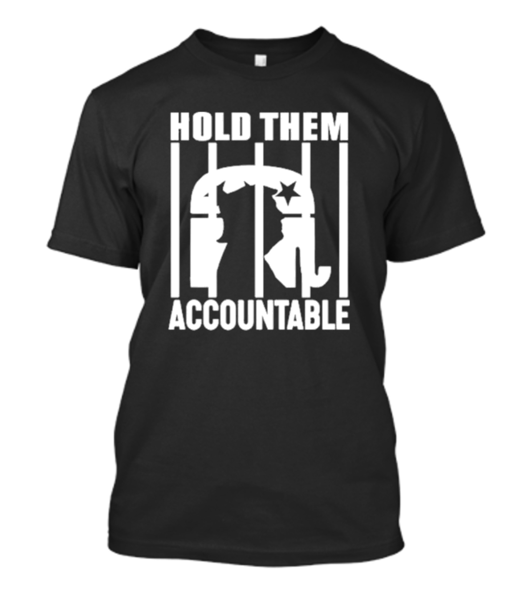 Hold Them Accountable Republican Elephant Jail Bars T-Shirt
