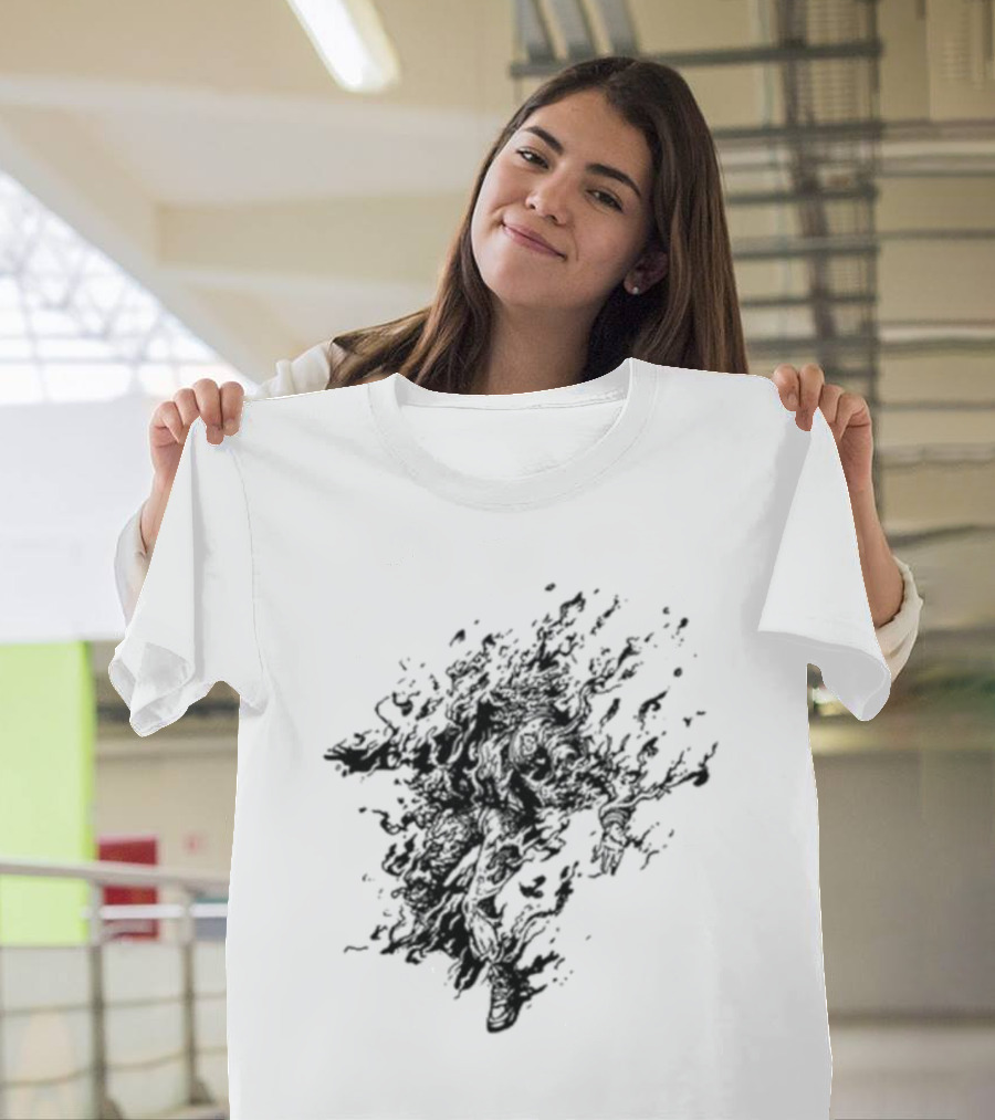 Exploding Fiery Abstract Jacket T-Shirt