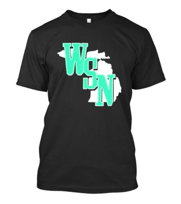 WSN Woodward Sports Michigan Text T-Shirt