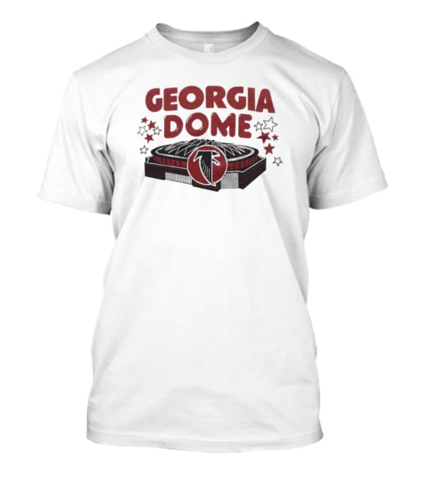 Atlanta Falcons Georgia Dome Stadium Stars T-Shirt