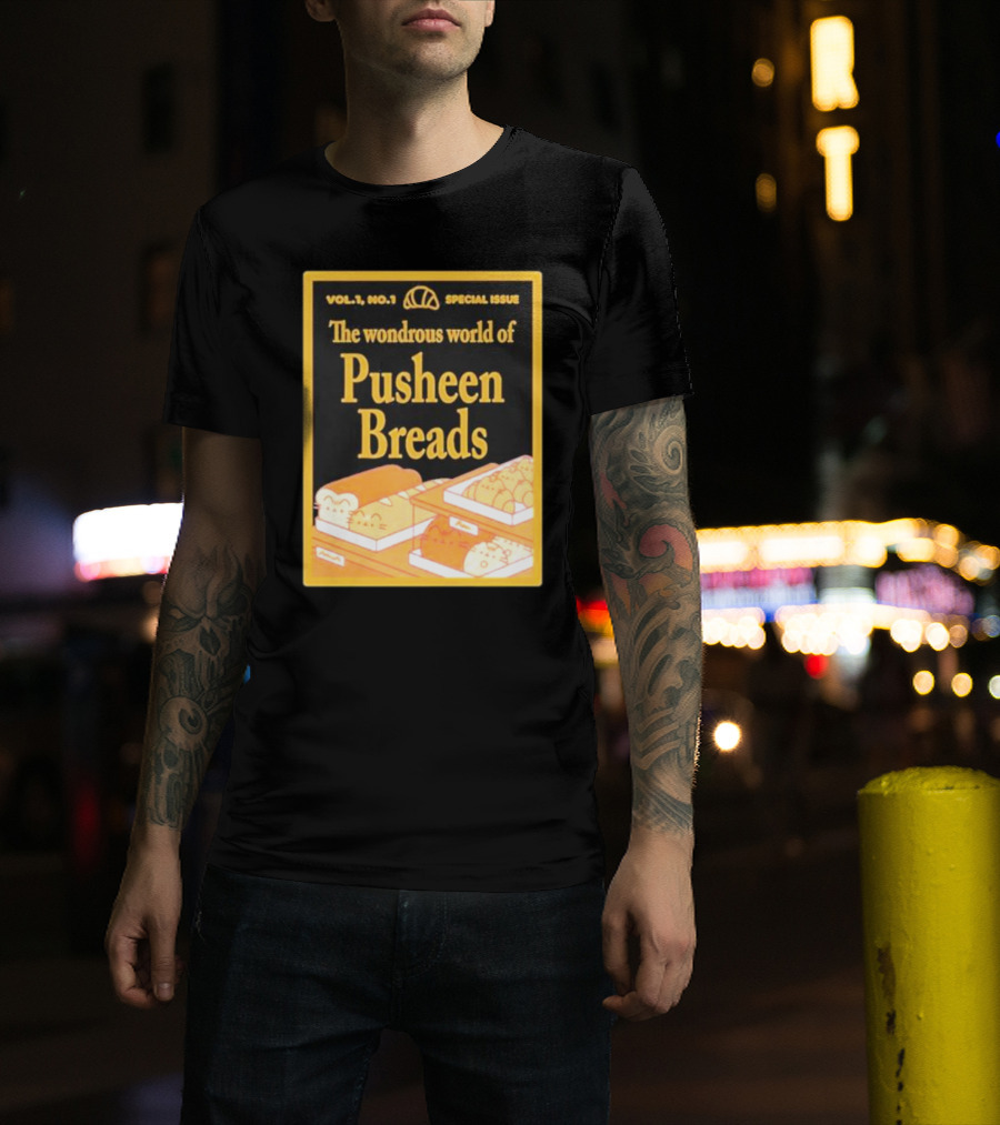 Vol. 1 No. 1 Special Issue The Wondrous World Of Pusheen Breads T-Shirt