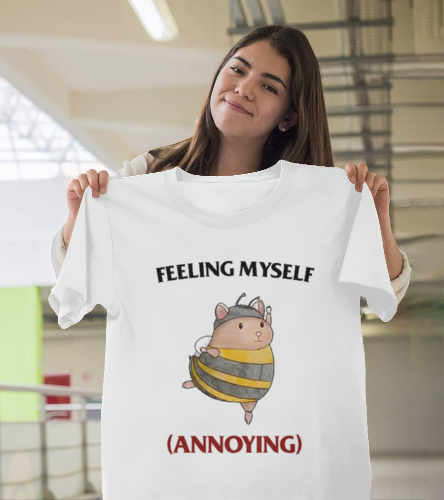 Bumblebee Costume Hamster Feeling Myself Annoying T-Shirt