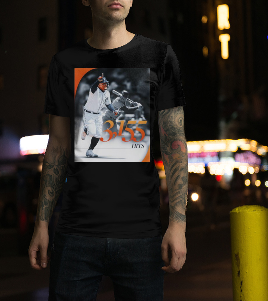Miguel Cabrera 3155 Hits T-Shirt