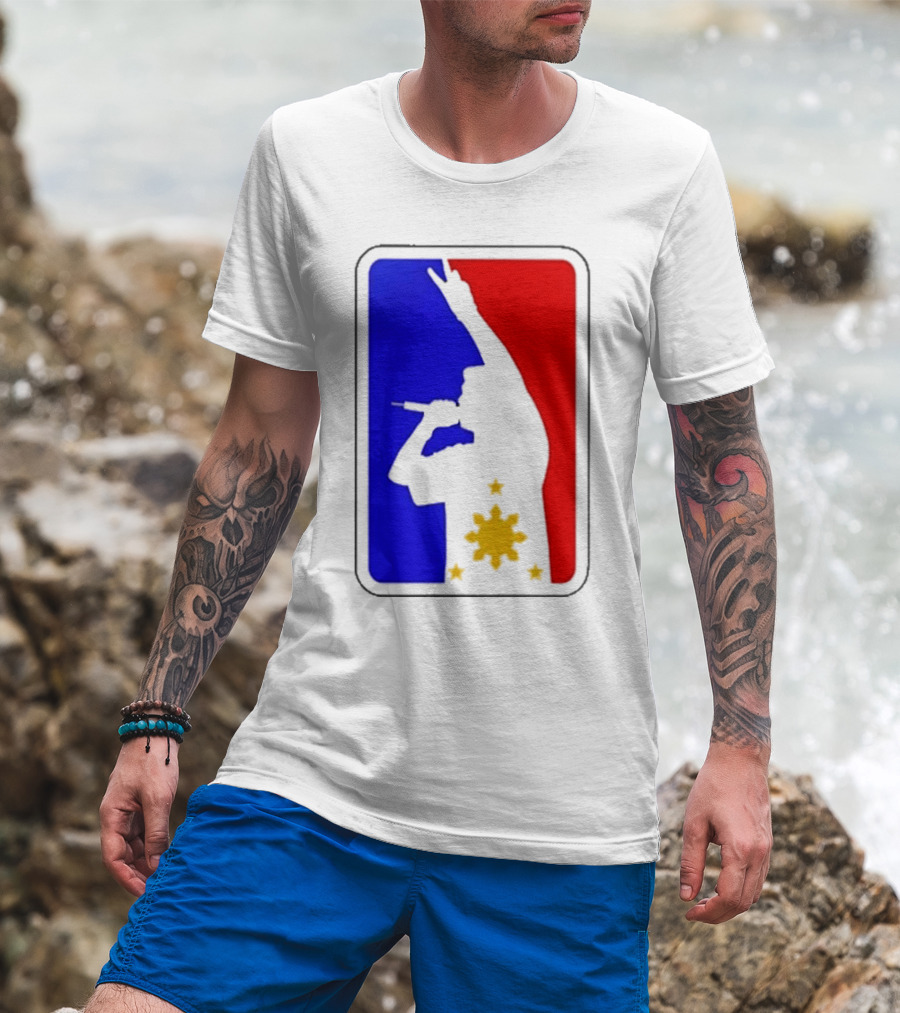 Francis Magalona Pinoy Philippine Flag Colors T-Shirt