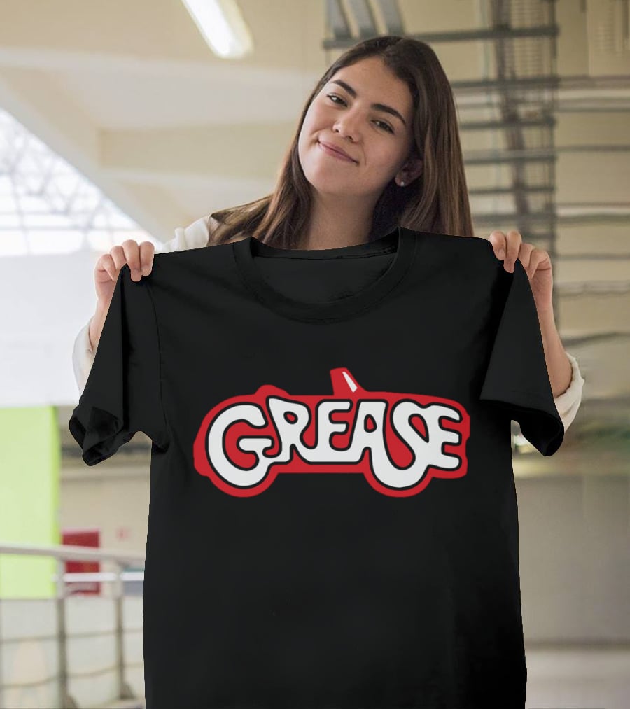 Grease Classic Red And White T-Shirt