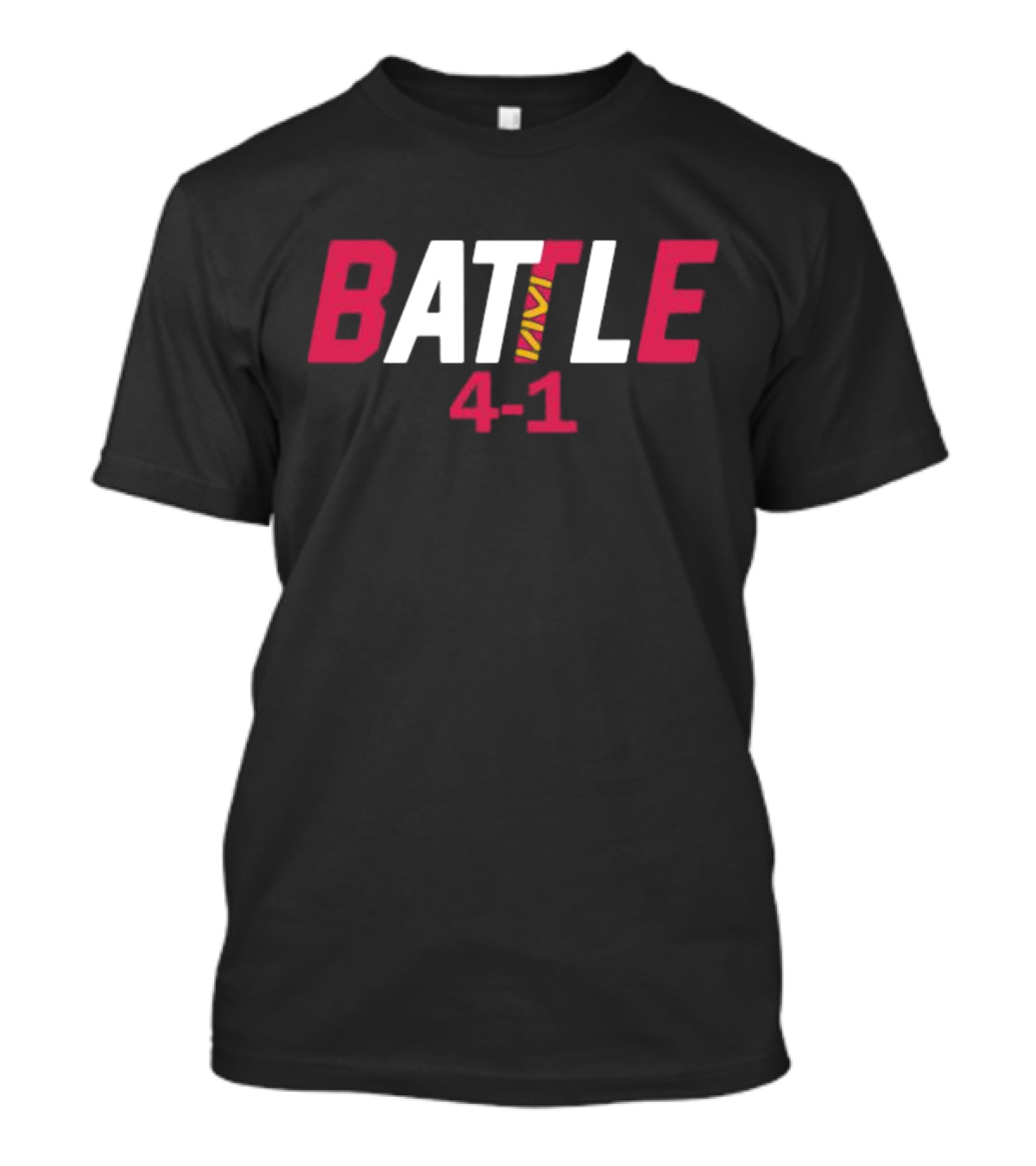 Battle Braves 4-1 Phillies T-Shirt