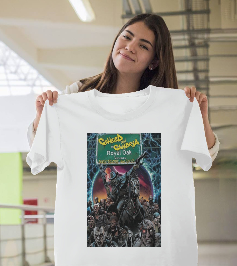Coheed and Cambria Royal Oak Michigan Music Theatre Sep 18 T-Shirt