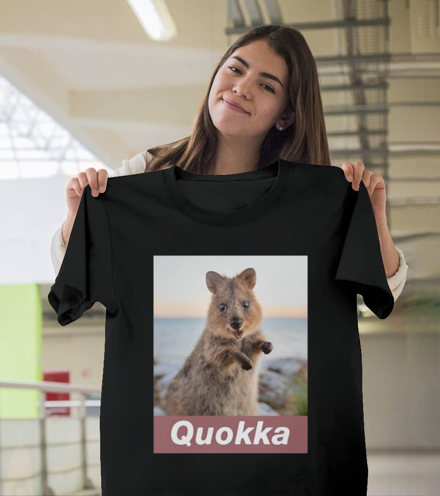 Quokka Hub Sunrise Image with Sunset Backdrop T-Shirt