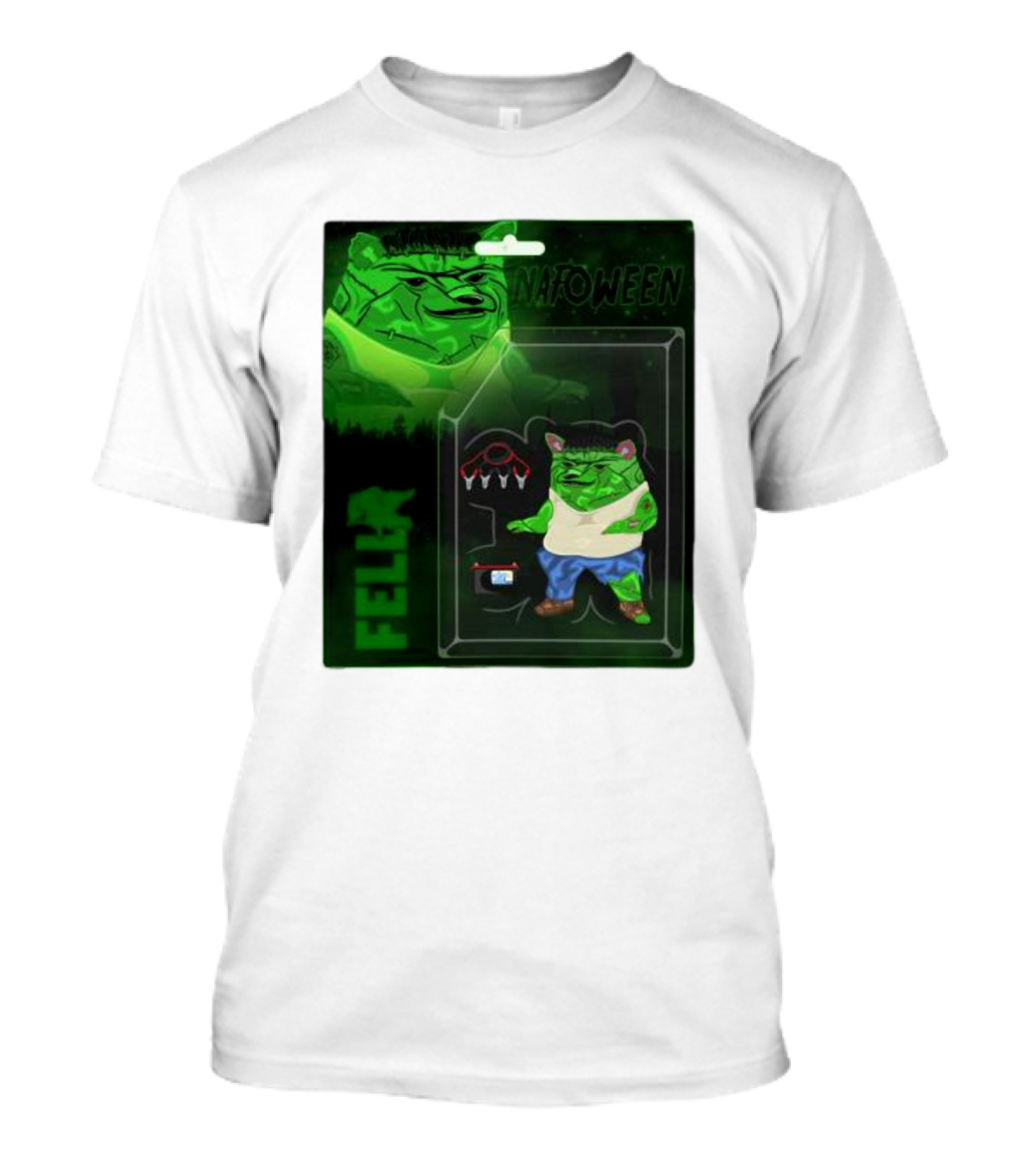 NATOween Fella Organization Hulk Action Figure T-Shirt
