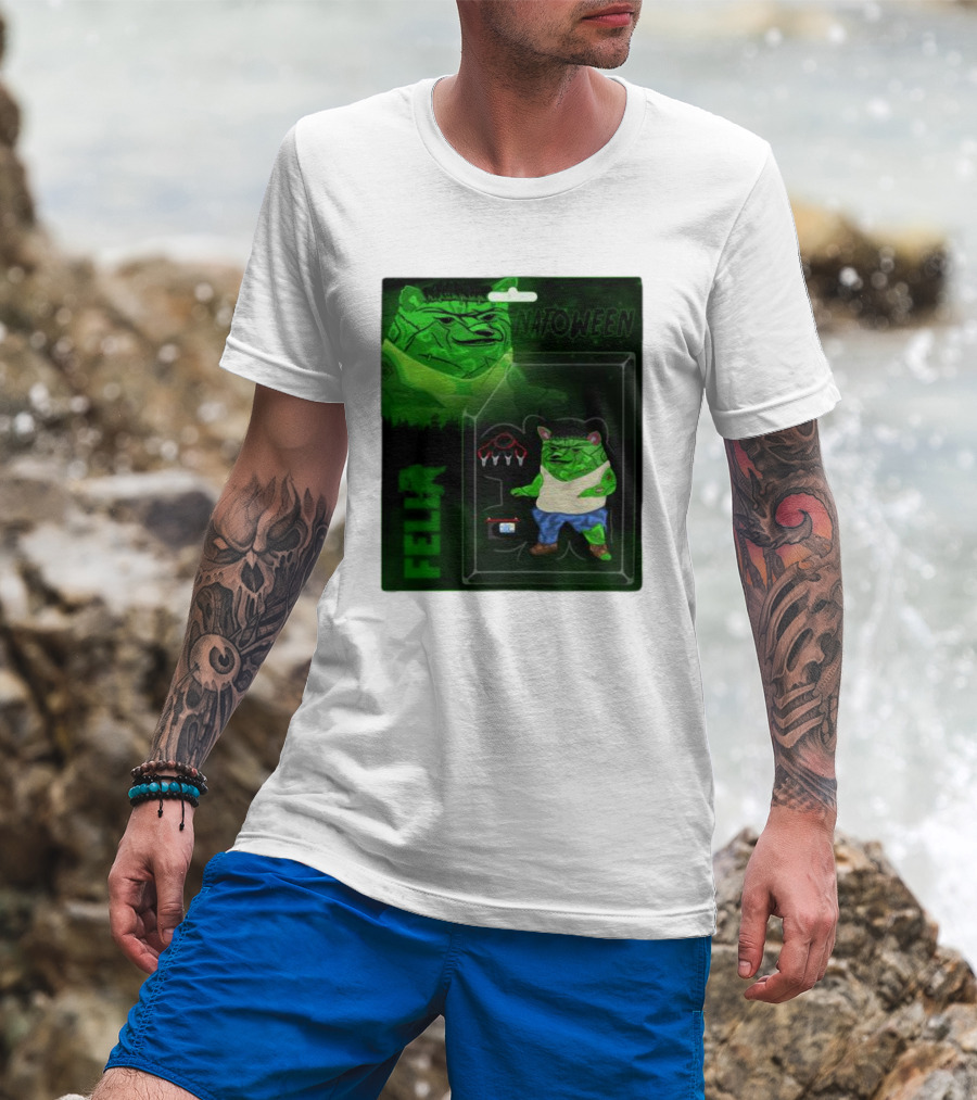 NATOween Fella Organization Hulk Action Figure T-Shirt
