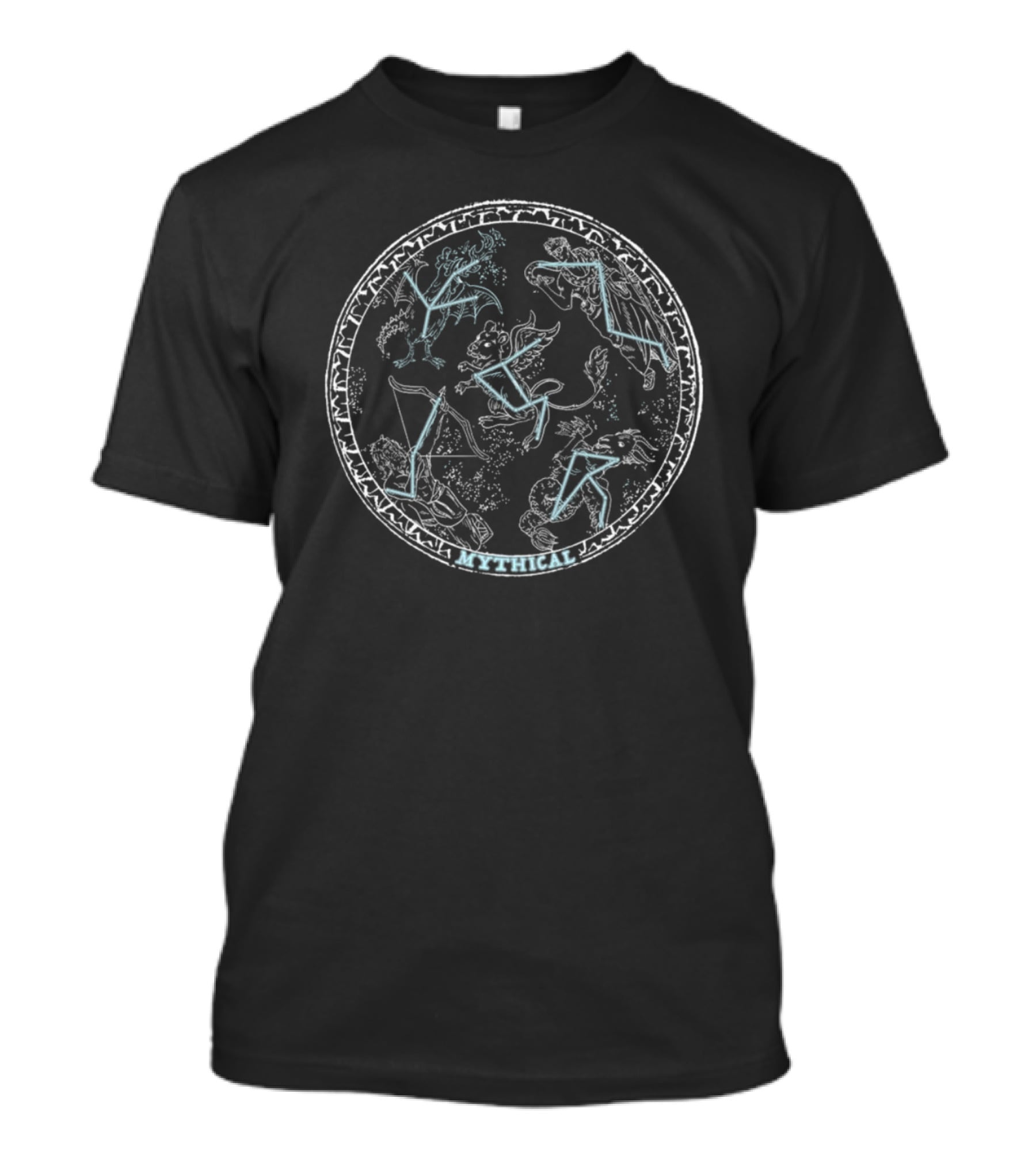 Mythical Celestial Creatures Constellation T-Shirt