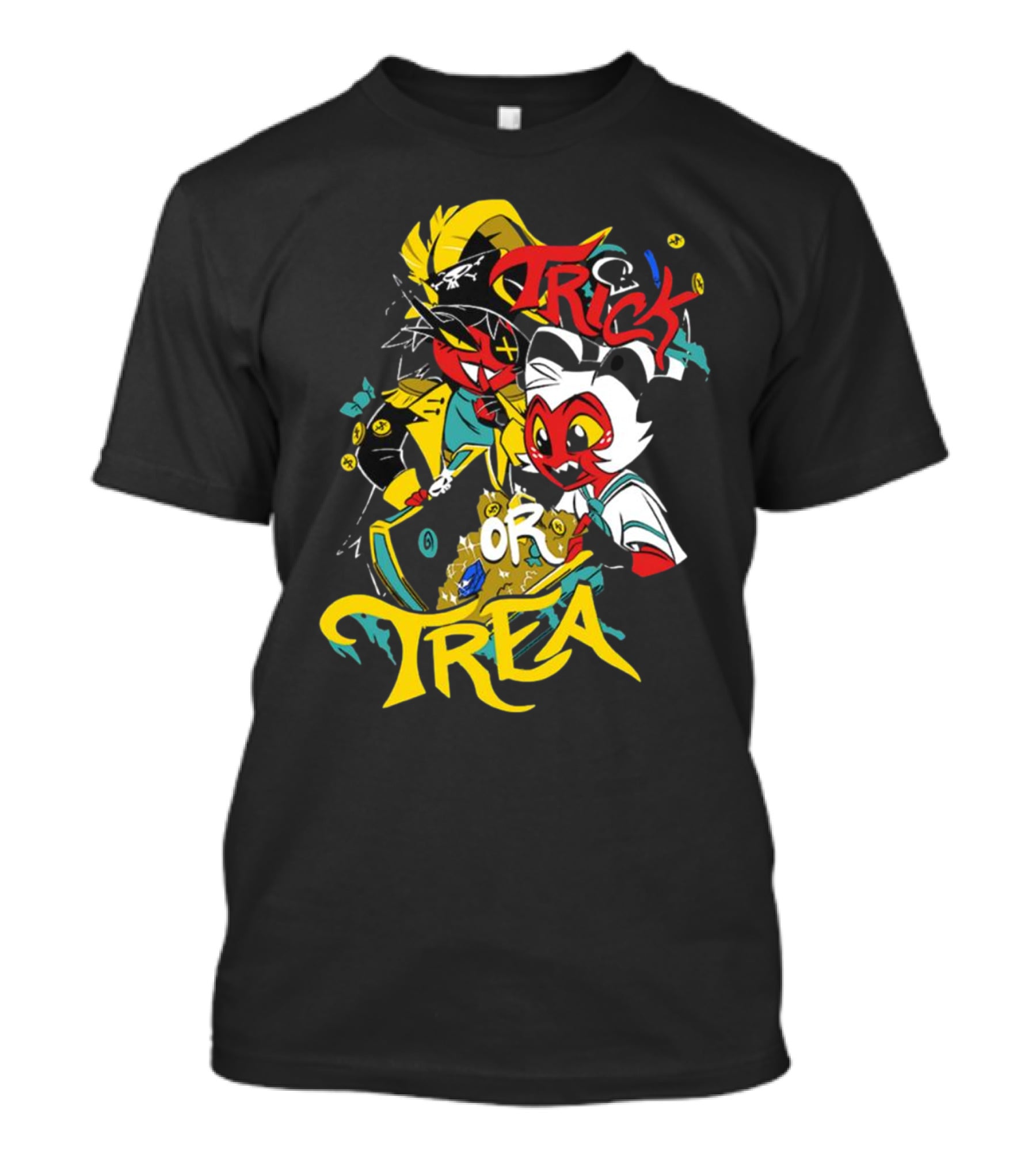 Moxxie Millie Trick Or Treat Halloween Characters T-Shirt