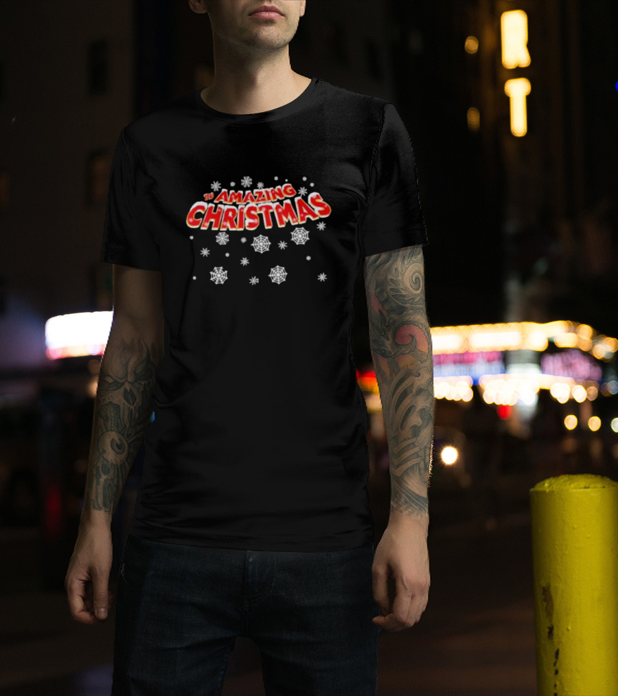 The Amazing Christmas Snowflakes And Webs T-Shirt